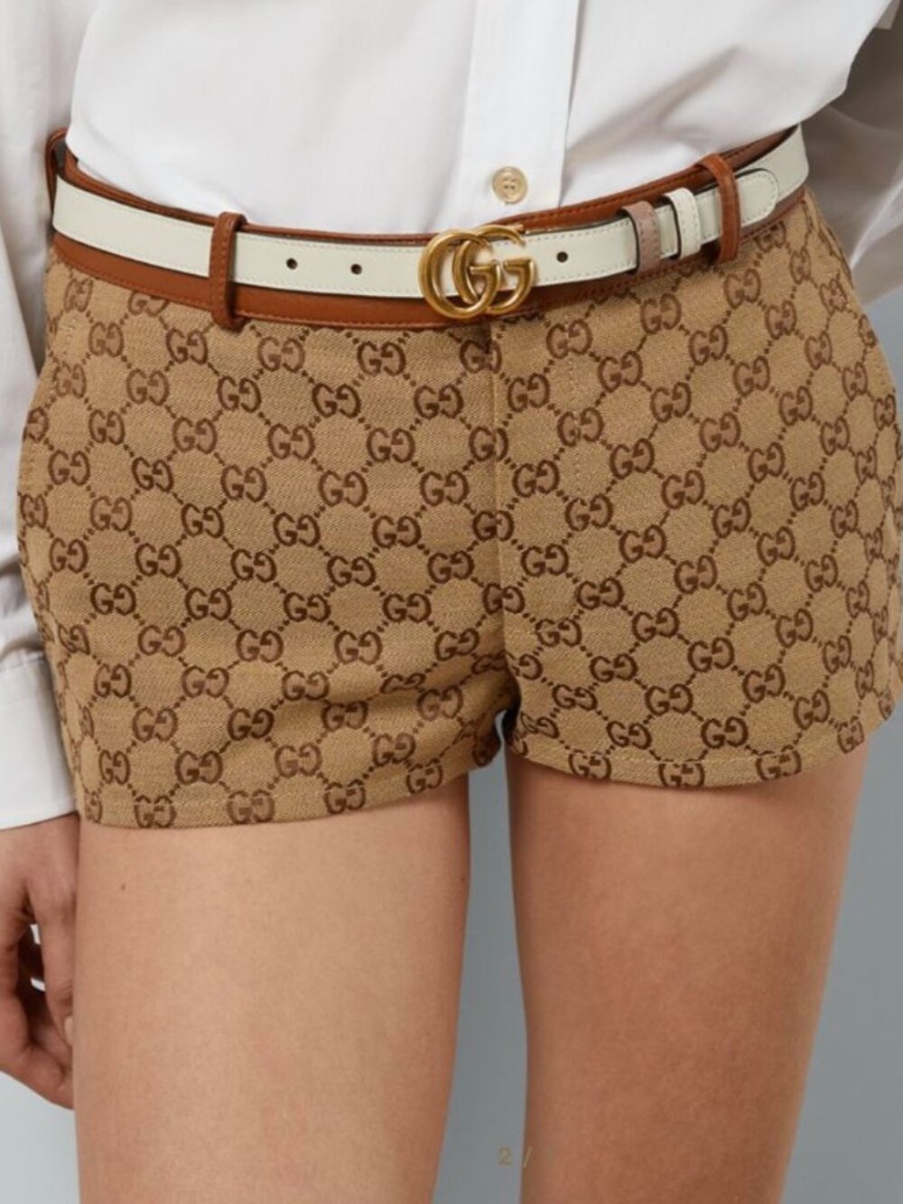 Gucci Marmont Reversible Thin Belt